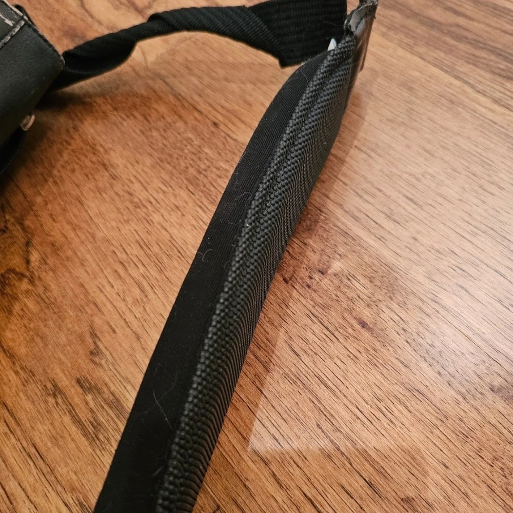 Leather Laptop Men's Bag Black Classic